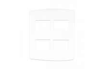 TRINITY (WHT) 4X4 4L GRID PLATE GL2TG4004