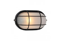 B/H LARGE OVAL GRID BLACK   W02G/B48