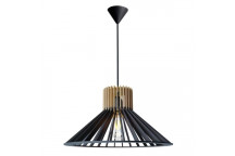 PEN810 BAMBOO BLK/NATURAL PENDANT