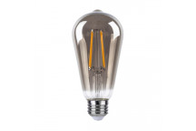 FILAMENT LED 6W ST64 PEAR E27 2700K DIMM SMOKEY GLASS (MESMERIZE)