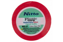 TAPE NITTO 0.2MMX18MMX20M  RED NO21