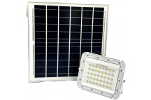 50W SOLAR LED FLOOD WITH PANEL + REMOTE SYNERJI