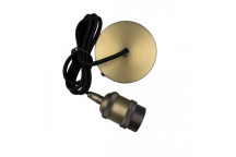 PENDANT LAMPHOLDER E27 MATT BRONZE PLH003MBZ (SYNERJI)