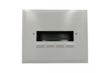 D/B FLUSH SAMITE 16W W/TRAY 240HX300WX85 EB16S