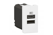 ARTEOR USB CHARGE 1M A+C 3A 15W WHT  571688 (LIMITED STK
