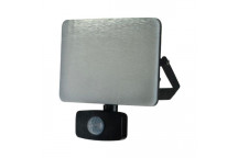 FLOODLIGHT LED 30W PIR ANTI GLARE 6500K IP65 BLACK(SYNERJI)