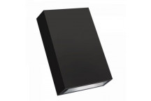 L375 PVC 4W LED UP OR DOWN WALL LIGHT MATT BLK