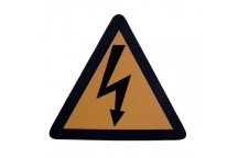 LABEL DANGER WARNING 100X  100 ELECTRIC