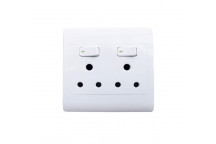 SYNERJI 4X4 16A DUO  SW.SOCKET COMP. 4X4DBL