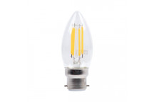 CANDLE 4W BC CLEAR DIMMABLE WW G639BC  (EUROLUX)