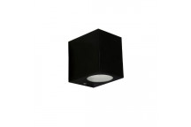 4556.1.30 BLOCK P DOWNFACE GU10 POLYCARB BLACK IP54
