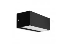4524.12.30 MITE LARGE LED WALL LIGHT 3CCT BLACK