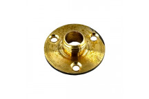 L/HOLD BACKPLATE BRASS 10MM