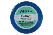 TAPE NITTO 0.2MMX18MMX20M  BLUE NO21