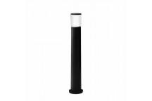 DR1.575.00.AXU1K CARLO 800 BOLLARD CLEAR/BLACK 2CCT GU10