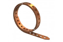 EARTH STRAP COPPER CUT / MTR 0.4MM