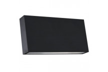 L378 PVC 8W LED UP/DOWN WALL LIGHT MATT BLACK