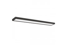 DL520 32W LED SURFACE PANEL LIGHT BLACK 3CCT