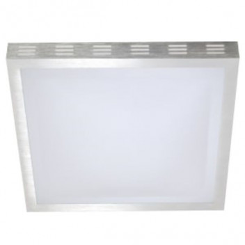 CF674 SQR 22W LED SILVER   POLY CEILING LIGHT