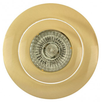 D19 12V TILT BAYONET D/L  POL/BRASS EUROLUX