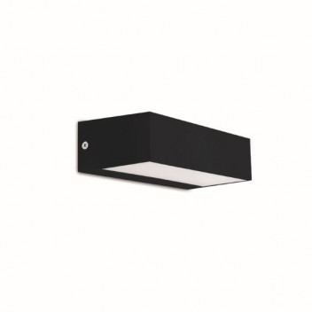 4524.08.30 MITE MEDIUM 3CCT WALL LIGHT BLACK
