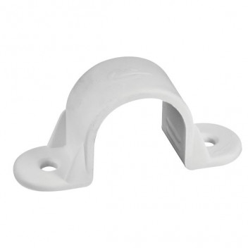 PVC 40MM WHITE SADDLES/EA  9113  [PKT=50]