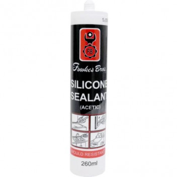 SILICONE CARTRIDGE WHITE   260ML JH-688W