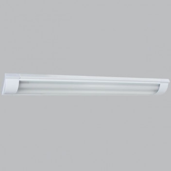 FTL021 WHITE WIRED FOR LED FITTING (NO TUBES)