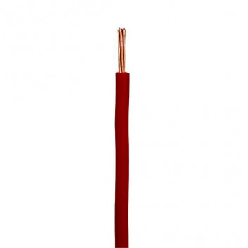 H/WIRE 1.5MM PVC (RED) /100M