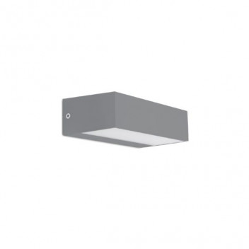 4524.08.50 MITE MEDIUM LED WALL LIGHT GREY 3CCT