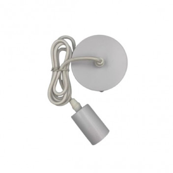 PENDANT LAMPHOLDER E27 MATT WHITE PLH006MWH (SYNERJI)