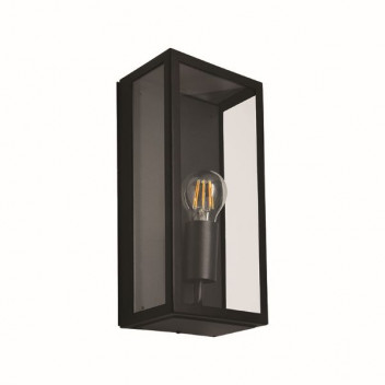 4560.01.30 RUBIK WALL IP44 BLACK LANTERN