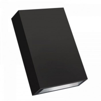 L375 PVC 4W LED UP OR DOWN WALL LIGHT MATT BLK