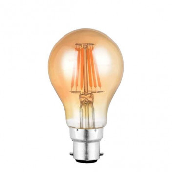 FILAMENT 6W A60 AMBER 2700K DIMMABLE BC (MESMERIZE)