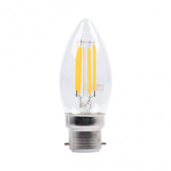 CANDLE 4W BC CLEAR DIMMABLE WW G639BC  (EUROLUX)