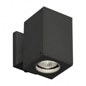 L127 UP/DOWN LIGHT 1XGU10 BLACK