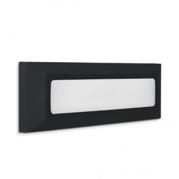 4487.5.30 OZO SLIM PLAIN SURFACE LED BLACK CCT