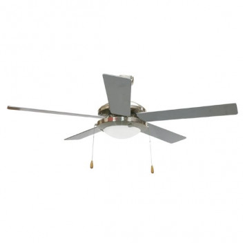 FCF004 5BLADE SATIN 3SPEED CEILING FAN WITH LIGHT