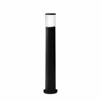 DR1.575.00.AXU1K CARLO 800 BOLLARD CLEAR/BLACK 2CCT GU10