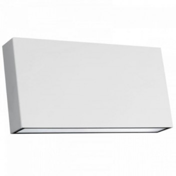 L379 PVC 8W LED UP/DOWN WALL LIGHT MATT WHITE