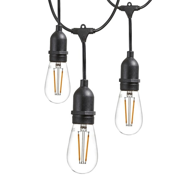 Stringable Lights STRING LIGHT LED 15X1.4W FILAMENT STRAIGHT 15M (GLO)